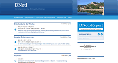 Desktop Screenshot of dnoti.de