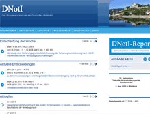 Tablet Screenshot of dnoti.de